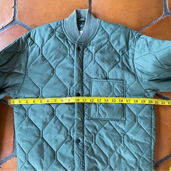 Vintage Jacket Liner CWU-9/P Quilted Underwear USAF Full Zip Small S - Picture 8 of 8